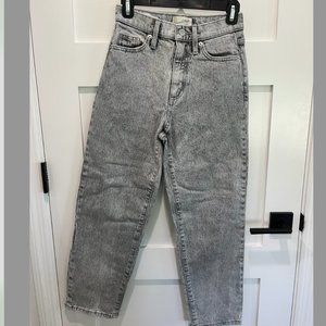 Universal threads Vintage Mineral wash grey straight wide leg Jeans